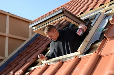 Pose de fenêtres de toit Velux au Crocq